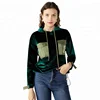 Casual Customized Long Sleeve Sport Pull Over Blank Women Custom Hoodies