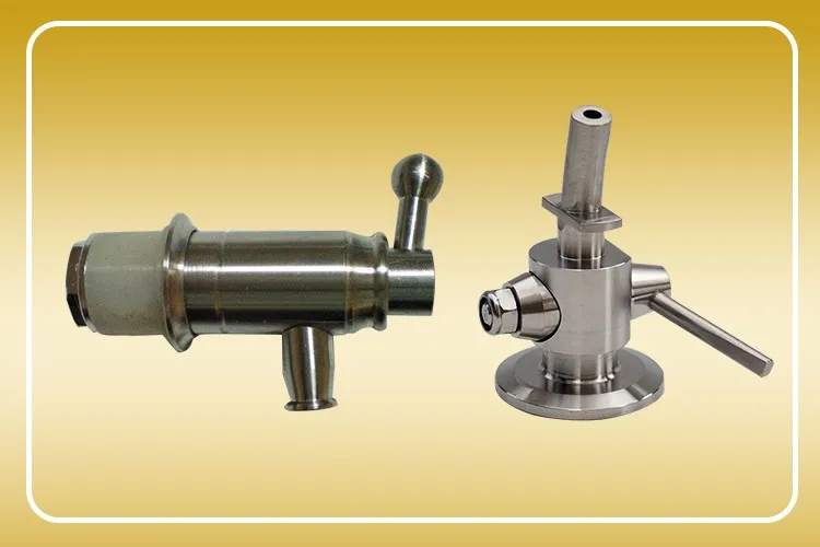 Big production ability beer valve spare parts with cap