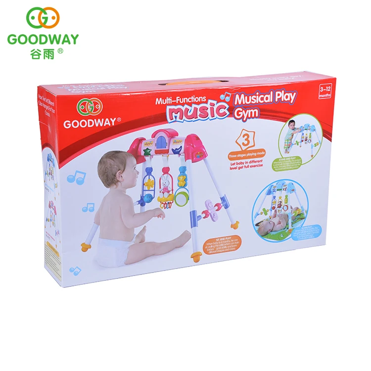 Funny Multifunctional Fitness Frame Musical Baby Activity Gym With