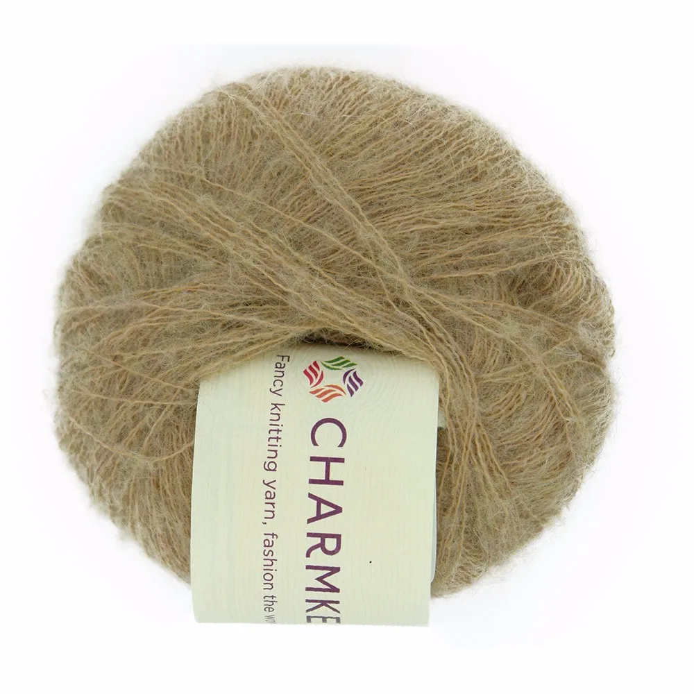 Charmkey Blended Nylon Mohair Acrylic Yarn Mohair Yarn For Hand