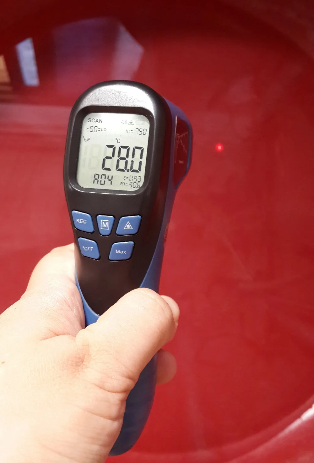 Infrared Thermometer Theory And Industrial Usage -50~750c Infrared ...