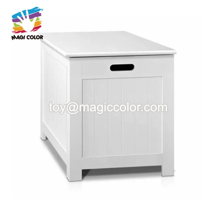 toy storage box white