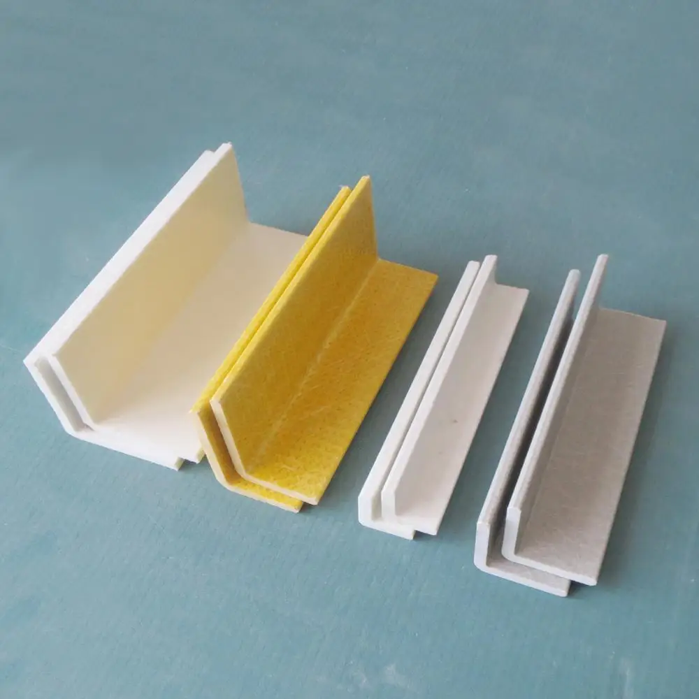 Frp Pultruded Profiles Fiberglass L Shaped Section Angle Channel Beam