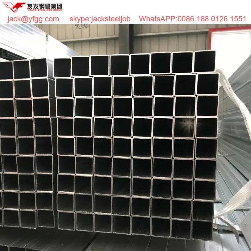 1.5"x1.5" And With Thickness 1.2mm Galvanized Box Bars Buy Galvanized