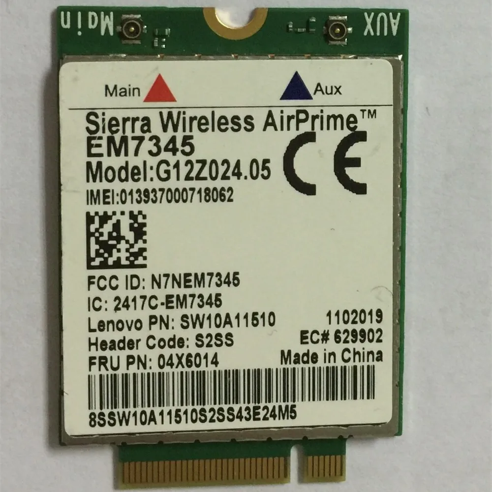 Sierra wireless em7345 4g lte прошивка