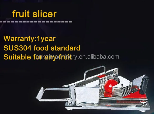 hand press bar fruit slicer