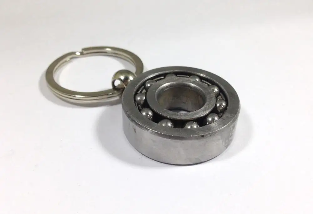高品質ボールベアリングキーチェーン/ベアリング回転ラウンド金属キーチェーン/ローリングベアリングキーホルダー Buy ベアリングキー