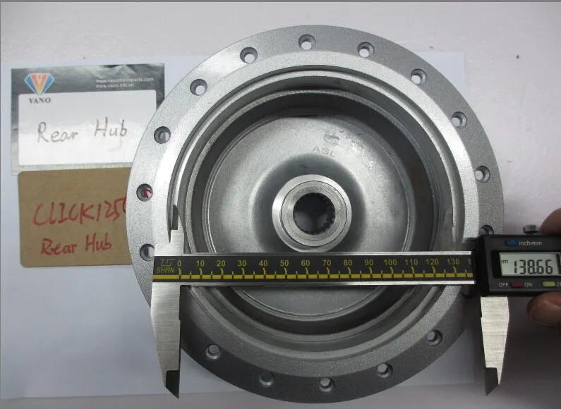 High quality standard CLICK 125 motorcycle wheel hub