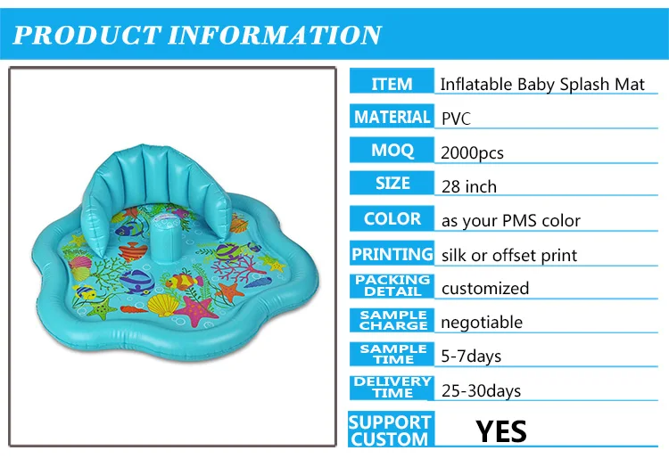 best baby splash mat