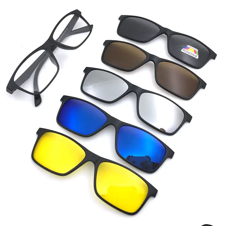 Good Design 5in1 Driving Hd Sunglasses Polarized Magic Night Vision ...