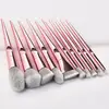 custom logo 10pcs Pro Makeup Brushes Set Foundation Powder Blush Beauty Cosmetic Brush Tools