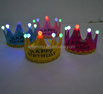 flashing birthday tiara