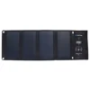 28W 5V 3.5A over 22% efficiency 4 floding Sunpower Solar cell energy panel portable bag mobile cell phone chargerwith USB