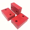 Single beam rubber square buffer crane driving anti-collision square bump cargo elevator polyurethane cushion