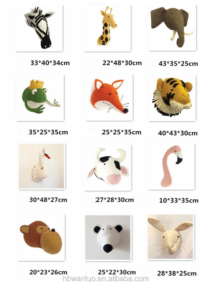 Lion King Toy Wall Hanging Animal Head For Home Decoration Buy Lion