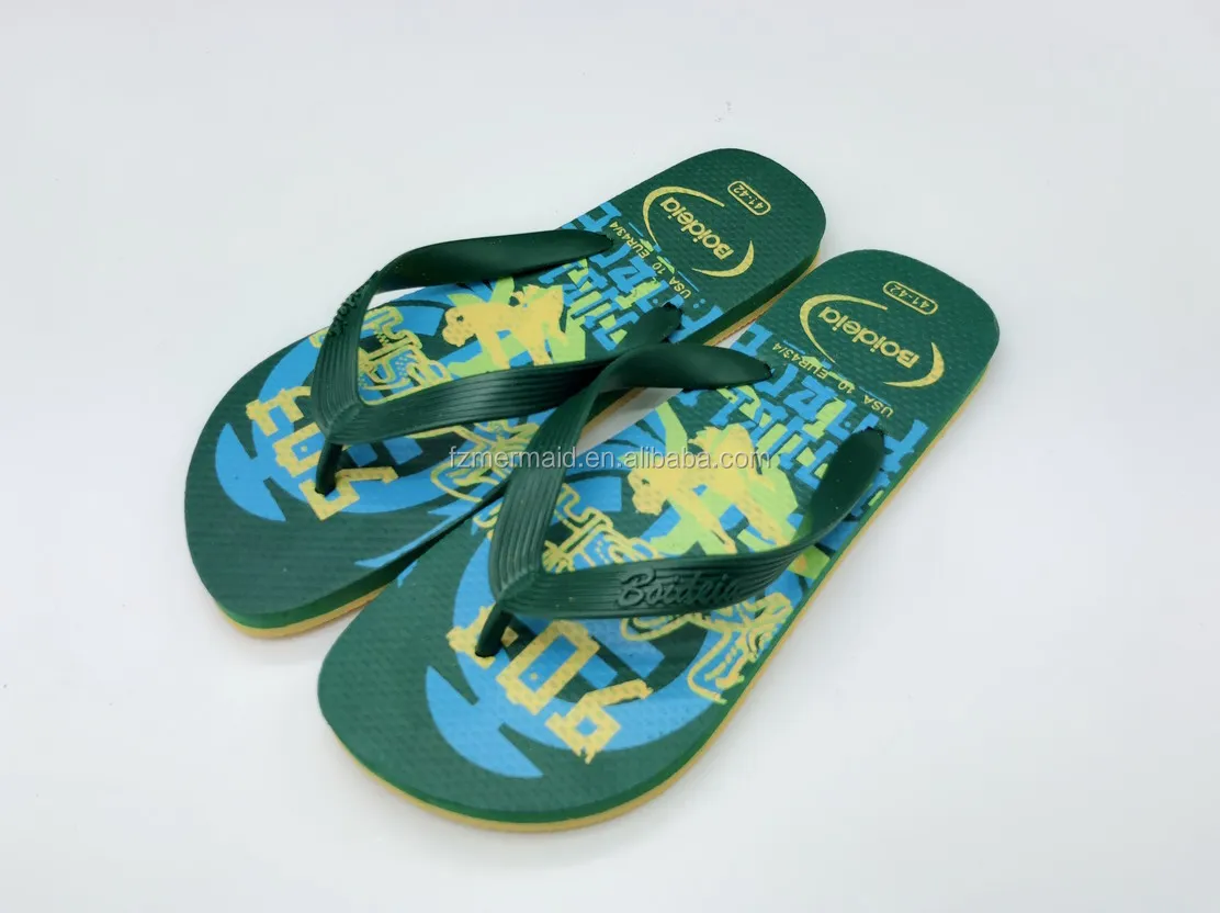 Hot Selling Custom and Wholesale Slipper for Man , Summer Flip Flops Slipper Casual Pvc Upper Flip Flops