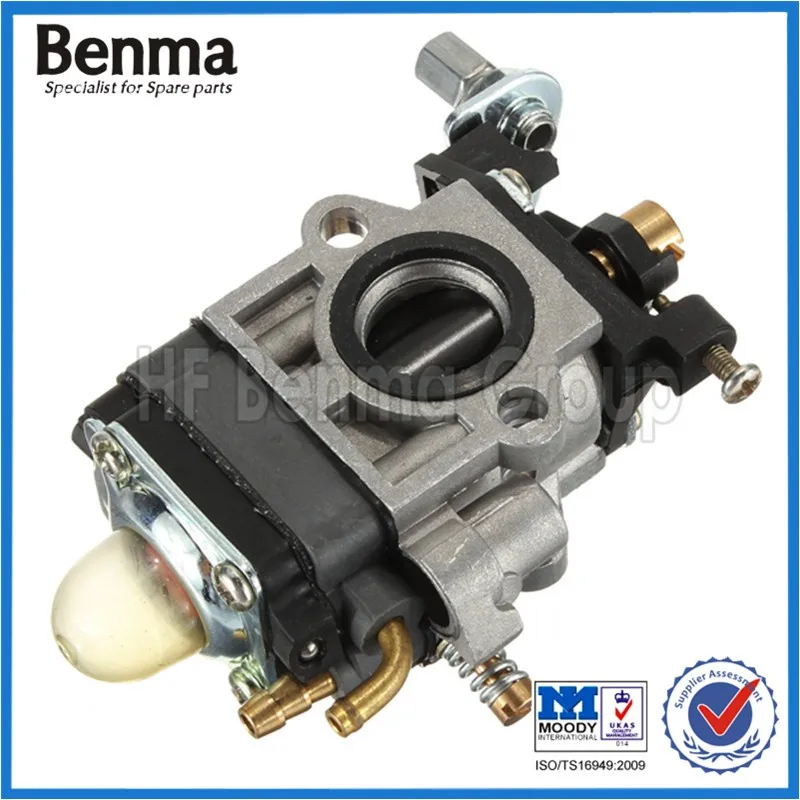 Motorcycle carburetor 15mm carburateur en alliage daluminium avec le kit de r/éparation for 43cc 47cc 49cc 52cc 2 temps mini glucides hacheur v/éhicule quad pocket bike tout-terrain Carburetor accessor