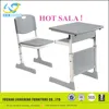 adult study desk and chair adjustable height used for primary school furniture