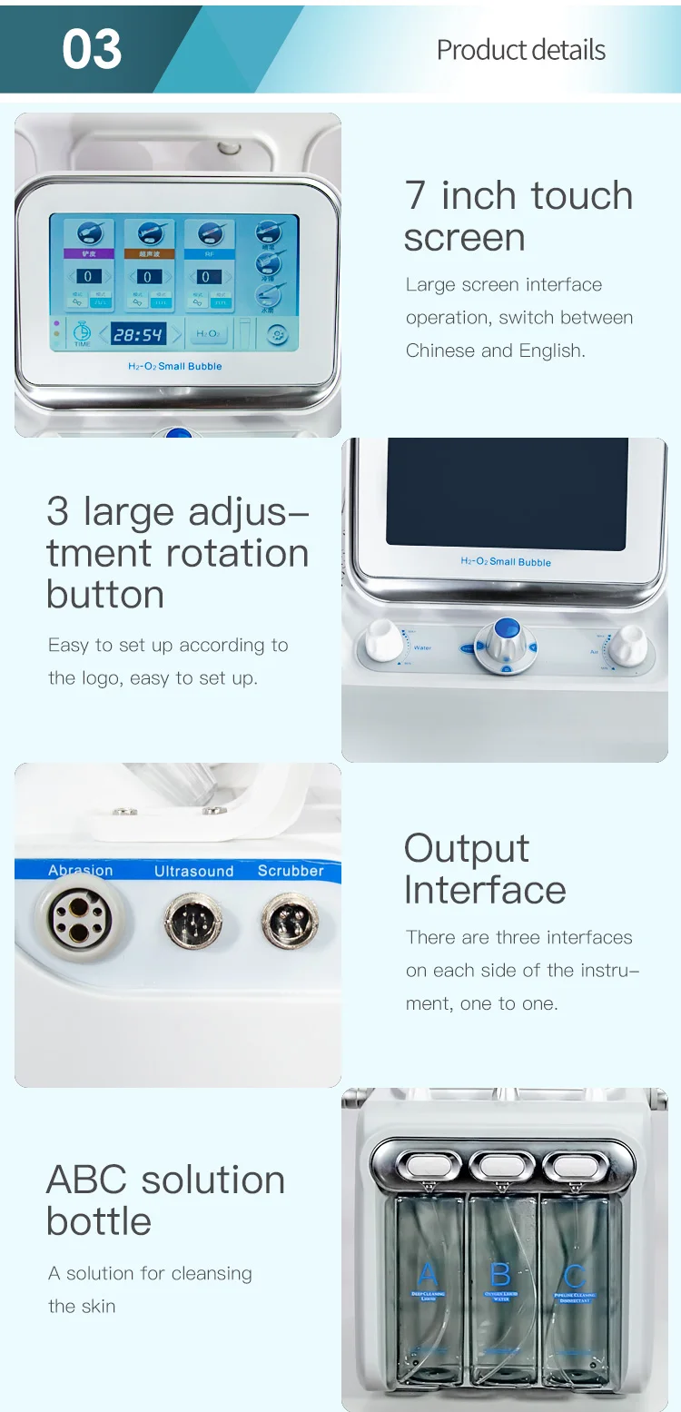SHENDIAO Multifunctional Hydra Aqua Hydrodermabrasion Facial Microdermabrasion Machine