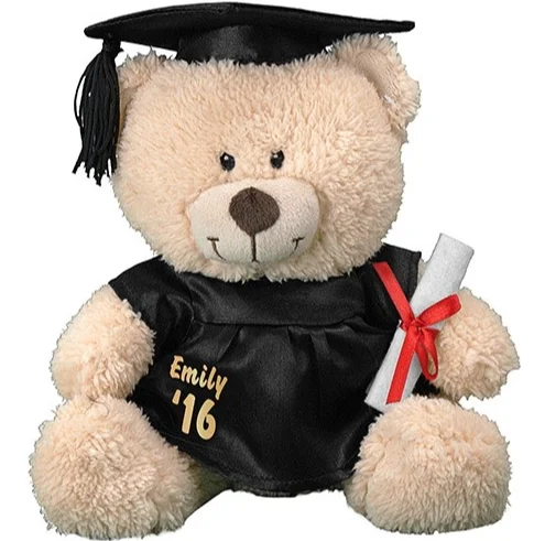 graduation stuffed bear