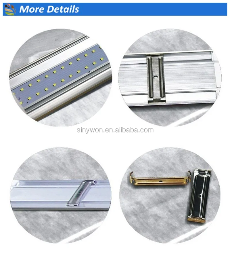 Slim Led Batten Tube Lights,120cm 4ft 2800lm 6000k,Ceiling Suspended