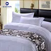 China cheap stripe hotel style bedding products ,bed runner/bedding runner for hotel