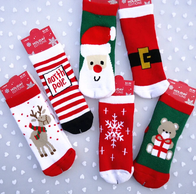 kids xmas socks