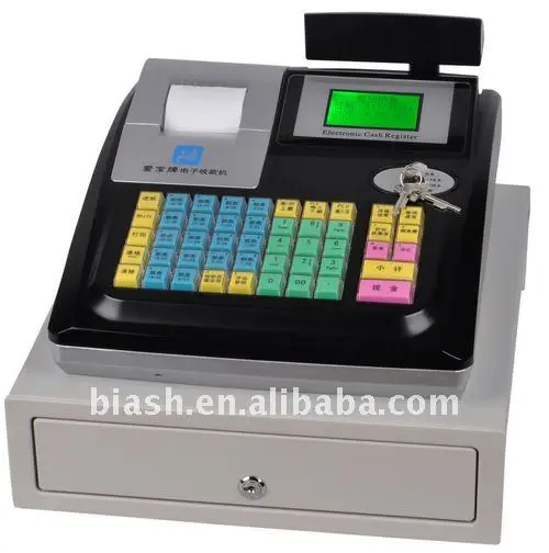 48 keys POS Cash register machine, View cash register machine, AIBAO