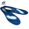 Ideastep hotselling custom logo best comfort shock absorbing gel field pain relief sport cushioning pu shoe insole