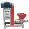 alfalfa biomass wood rice straw charcoal briquette machine with automatic cutter