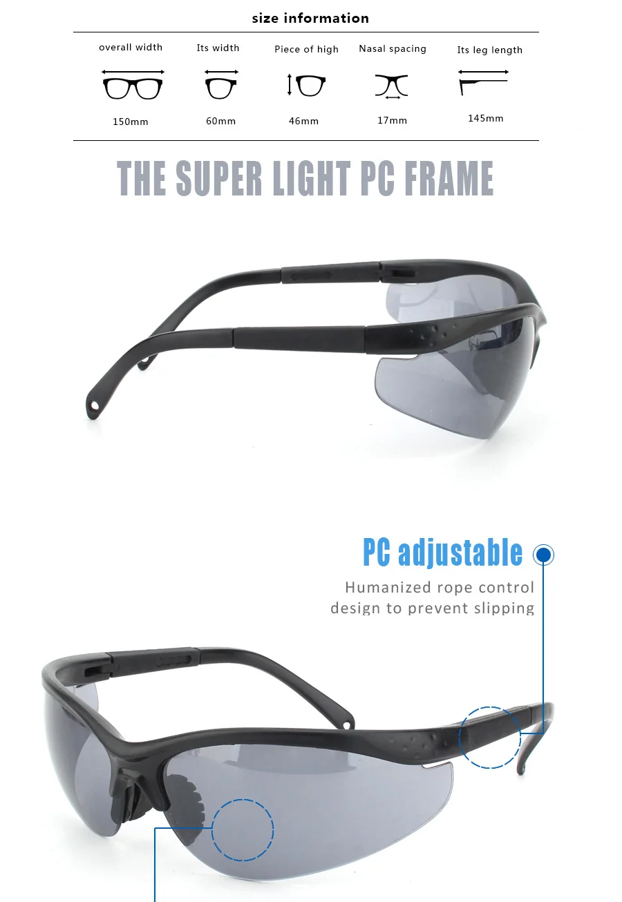 Free Sample Uvex Laser Safety Glasses Ansi Z87 Ce En166 Fashionable