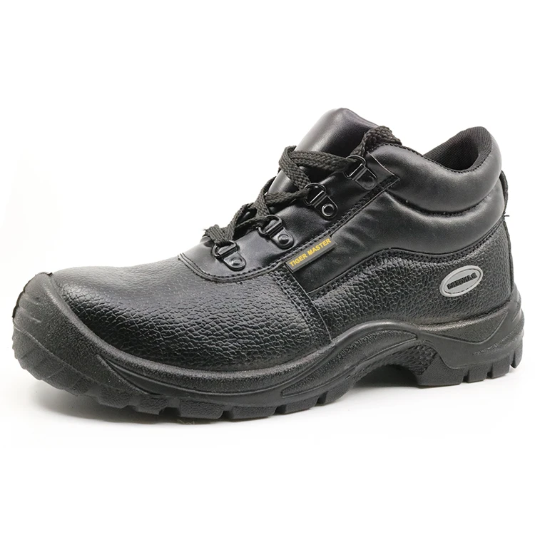 Black Pu Upper Pu Sole Steel Toe Pakistan Safety Shoes For Work Buy