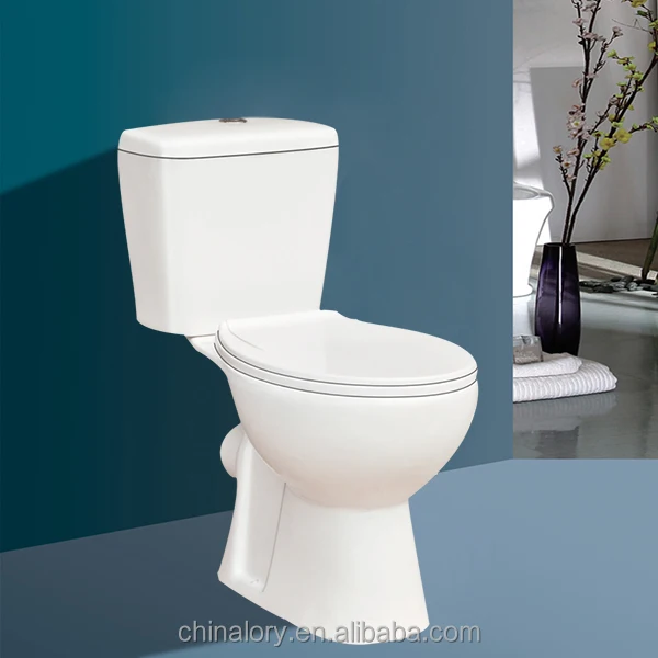 2015 High Quality Toilet Washdown Two Piece Toilet Bowl With Cheap
