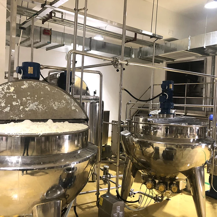 Good quality efficient industrial fully automatic milk butter production line equipment