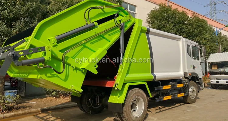 waste collect garbage truck price