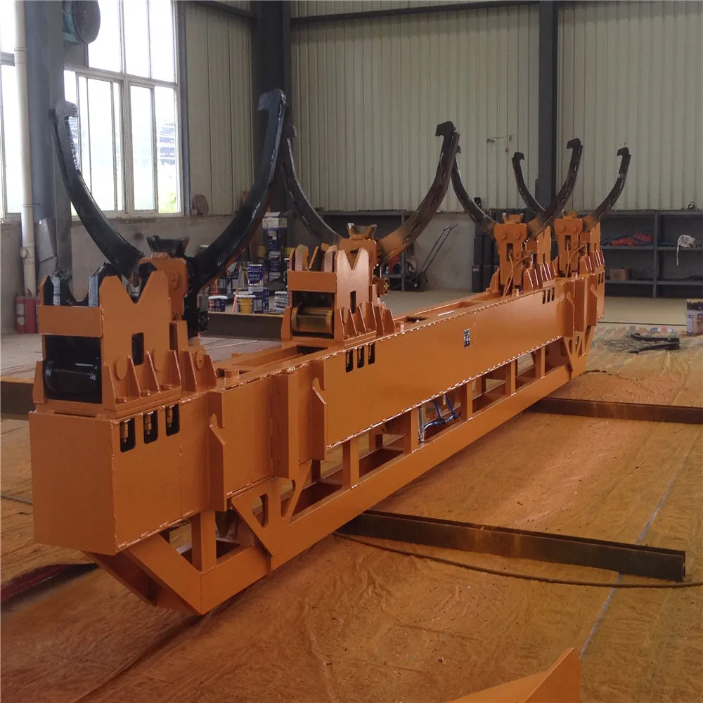 automatic spreader beam/hanging device for precast concrete spun pile mould