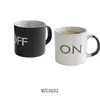 Magical ON and OFF Heat Sensitive Ceramic Cup