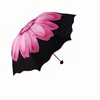 New design pongee material sun garden parasol umbrella