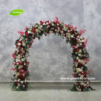 Gnw Multi Color Flower Combination Wedding Stage Decoration