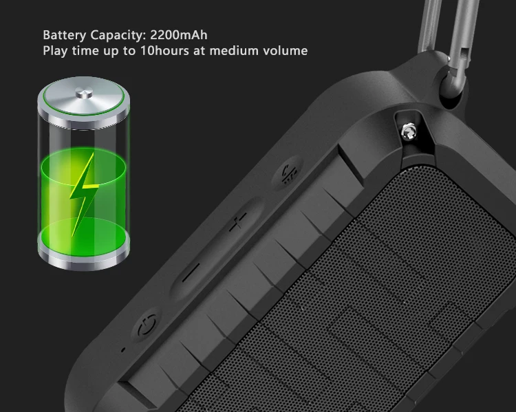 OEM Factory Portable Mini Waterproof Wireless Bluetooth Speaker IPX6 Rated Underwater Speaker - ANKUX.COM