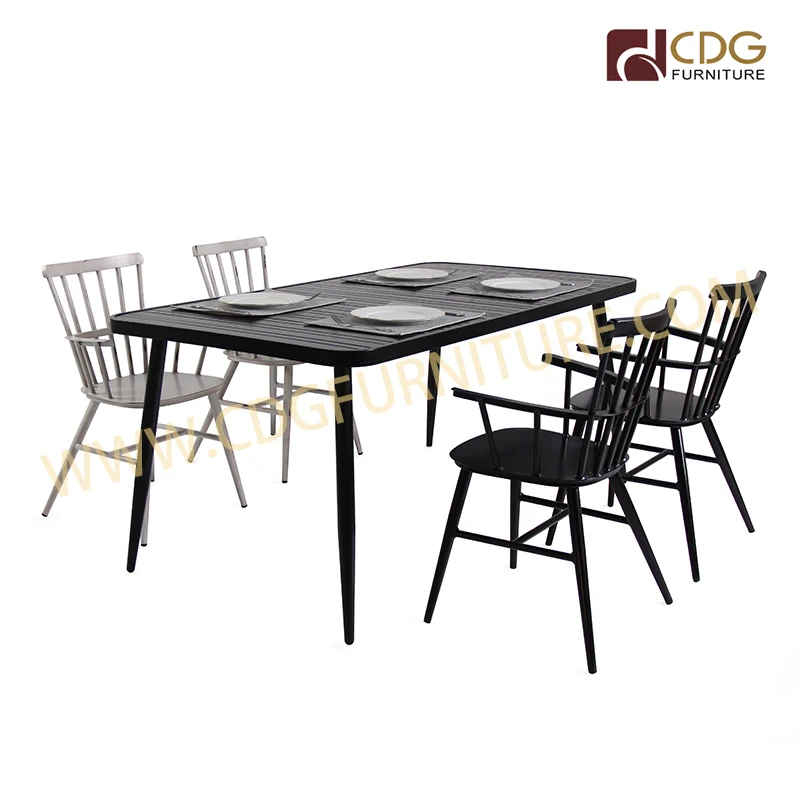 Manufactory Garden Furniture Outdoor Antique Dining Restaurant Table Chairs Powder Coating Cafe Tables And Chairs Buy Dining Restaurant Table Chairs Cafe Tables And Chairs Aluminium Antique Dining Table Product On Alibaba Com