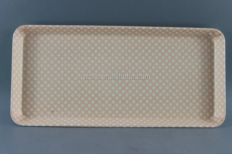 Melamine Rectangle Tray ,Homeware Tea tray 35X16.5CM