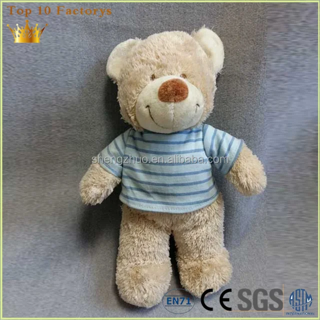 teddy made from baby clothes