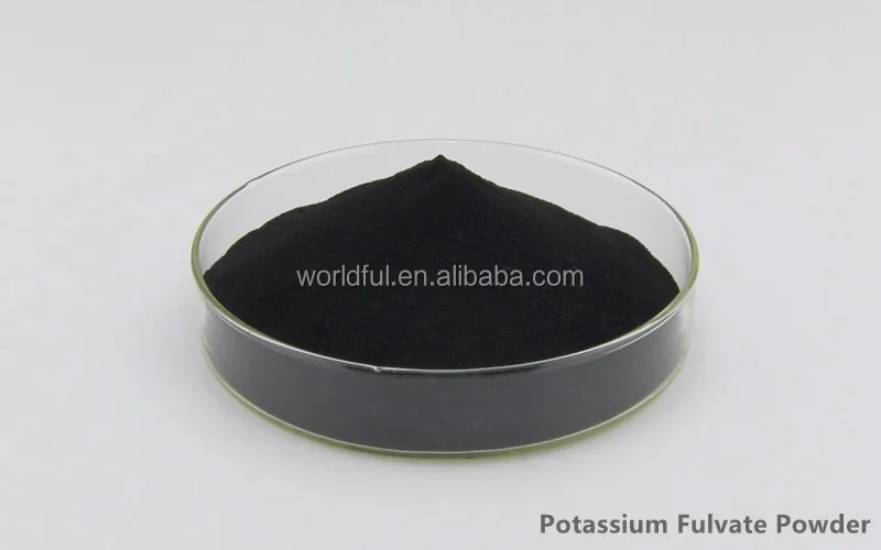 Garden fertilizer Good appearance product potassium fulvate suppliers Humic acid 60%-70% Powder Potassium fulvate fertilizer