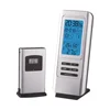 CHEAP RF 433MHZ WIRELESS WEATHER STATION CLOCK WITH BLUE BACKLIGHT ET878C