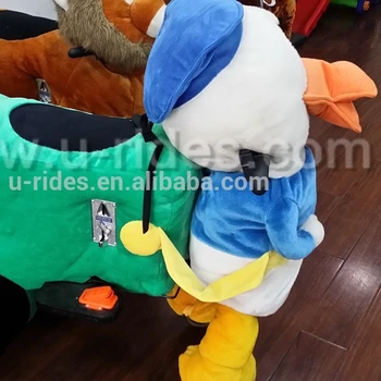 green duck plush