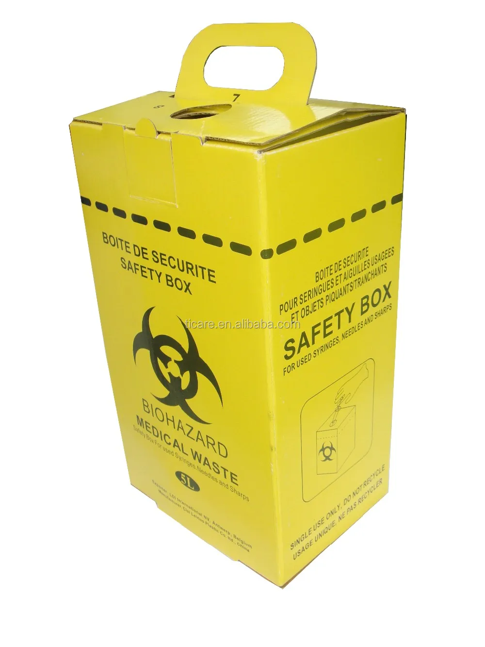 Medical Biohazard Safety Cardboard Box Sharp Container Buy Safety Box