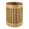 Cooking Rustic Utensil Holder Wood Kitchen Bamboo Utensil Holder