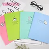 Italy fashion cheap bulk school stationery items list with price wholesale Nice Printing candy color paper notebooks