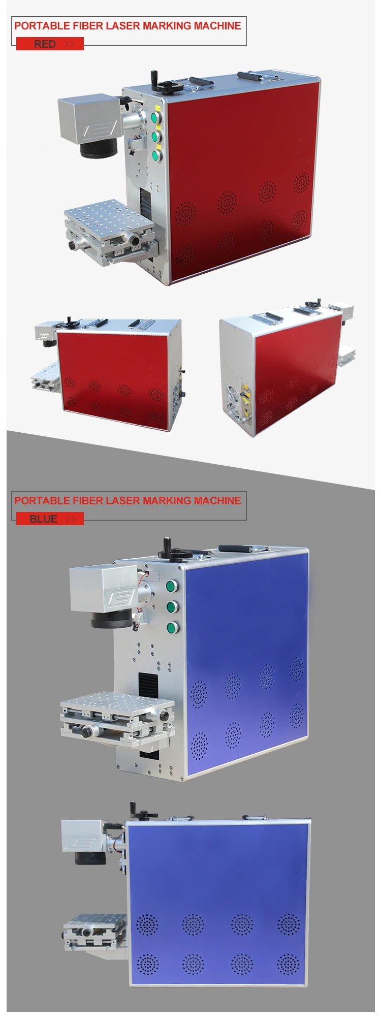 High performance ipg fiber laser marking machine portable for sale
